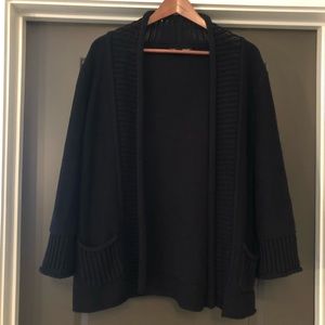 Colette Mordo Womens Sweater Cardigan Black Size L